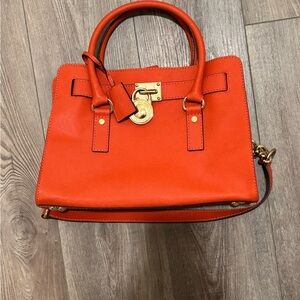 Micheal Kors Orange Handbag
